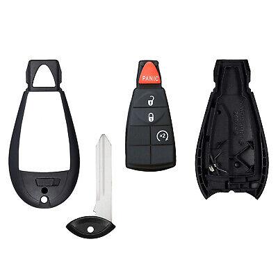 Remote Key Shell Case for Grand Caravan Journey Durango Ram Town and Country M3N5WY783X (4 Button)