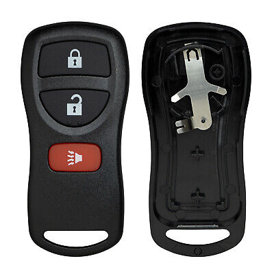 Remote Key Shell Case for Nissan Frontier Pathfinder Xterra Armada FX35 2002-2008 KBRASTU15 28268-5W501 (3 Button)