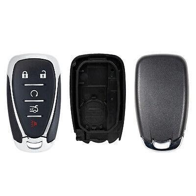 Smart Key Fob Shell Case for Chevrolet Cruze Camaro Traverse Blazer Malibu 2016-2021 HYQ4EA 13584497 (5 Button)